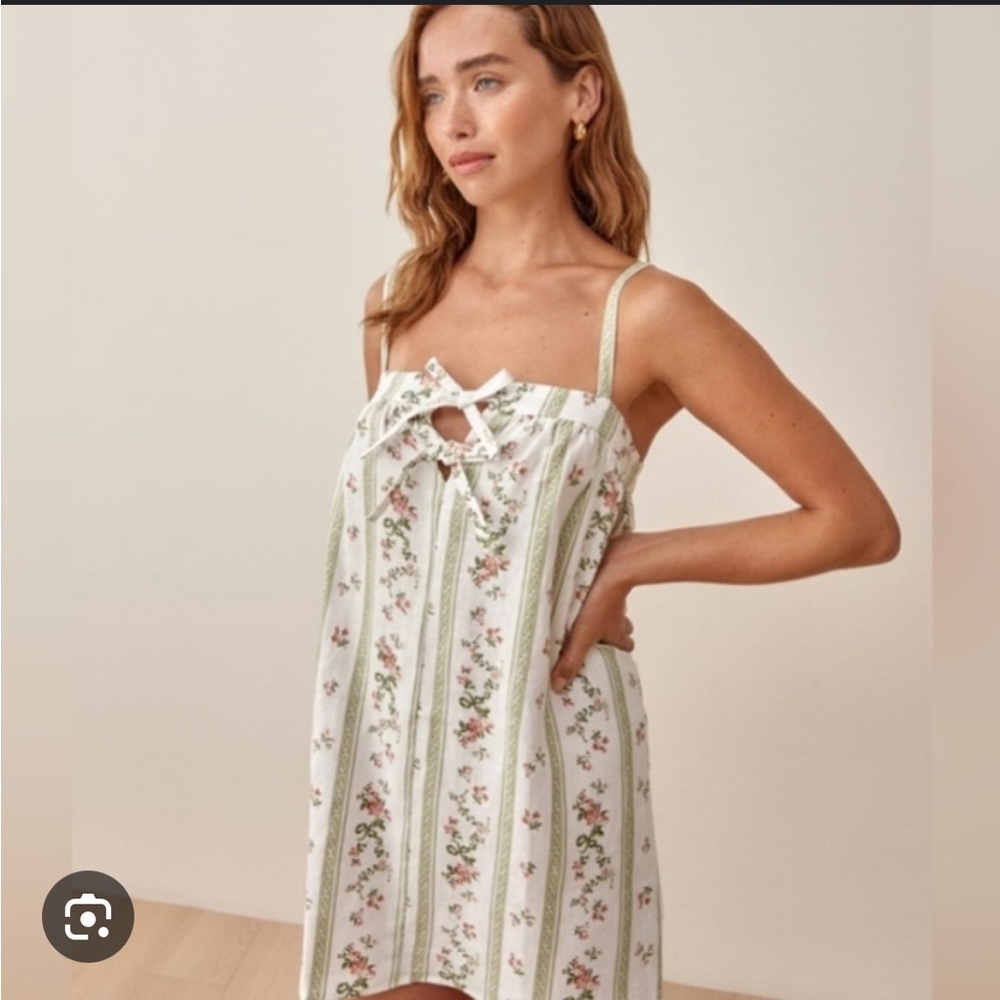 Winifred Linen Dress - Sz 4